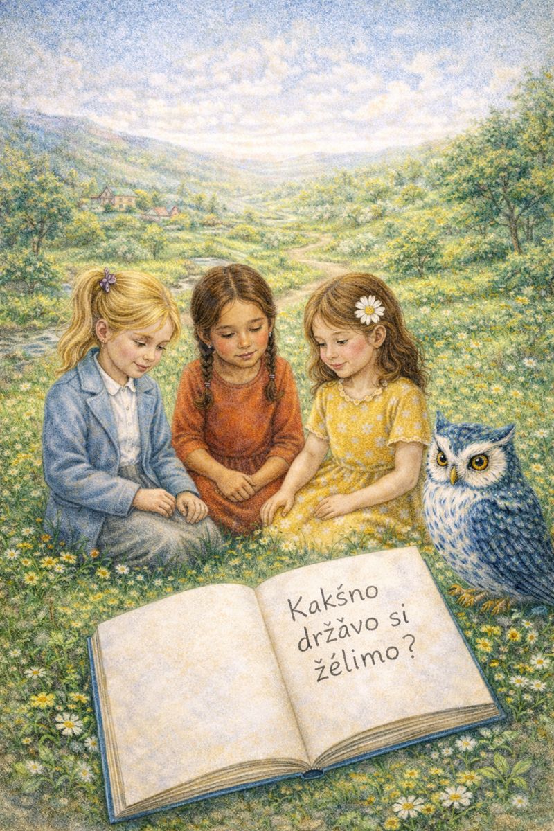 oazna slovenija, 3 deklice kakšno državo si želimopng